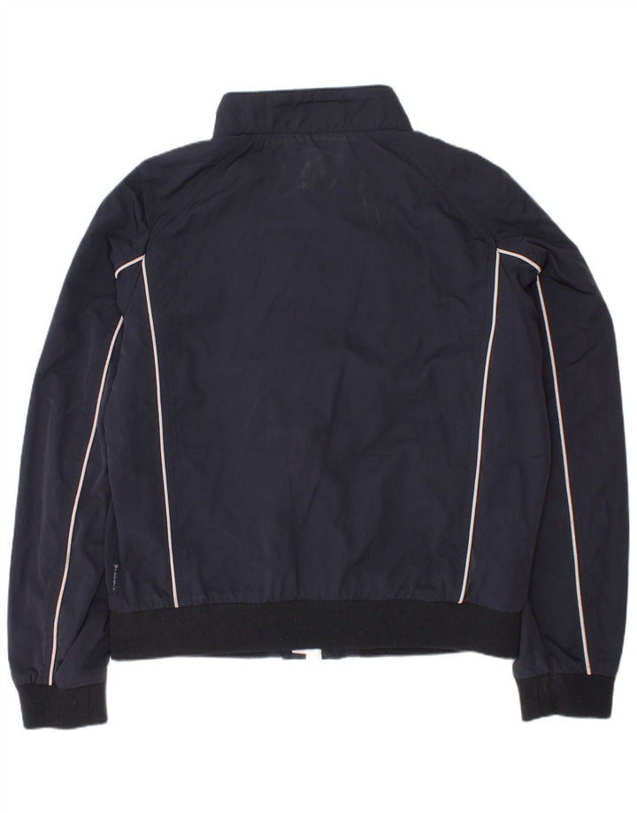 Armani Jeans Bomberjacke für Jungen, 11–12 Jahre, marineblaues Polyester