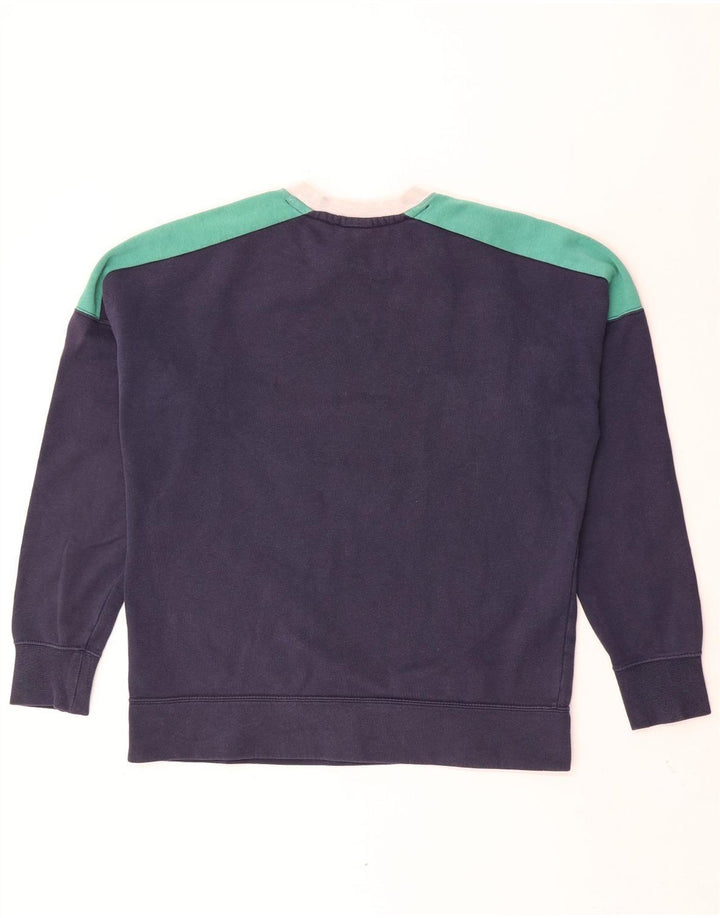 Nike Herren-Sweatshirt mit Grafik, mittelgroß, mehrfarbig, Colourblock-Baumwolle
