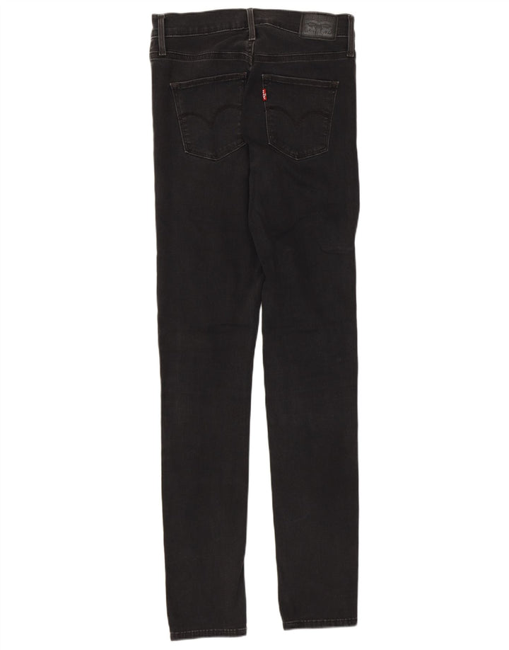 Levi's Damen Skinny Jeans W28 L32 Schwarze Baumwolle