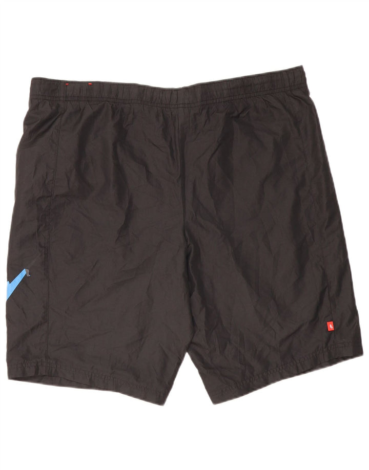 Nike Herren-Sportshorts mit Grafik, groß, aus schwarzem Polyester