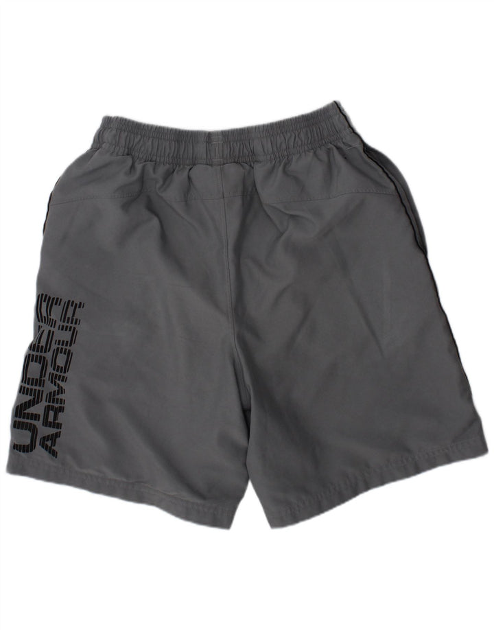 Under Armour Jungen Graphic Sport Shorts 10–11 Jahre Mittelgrau Sport