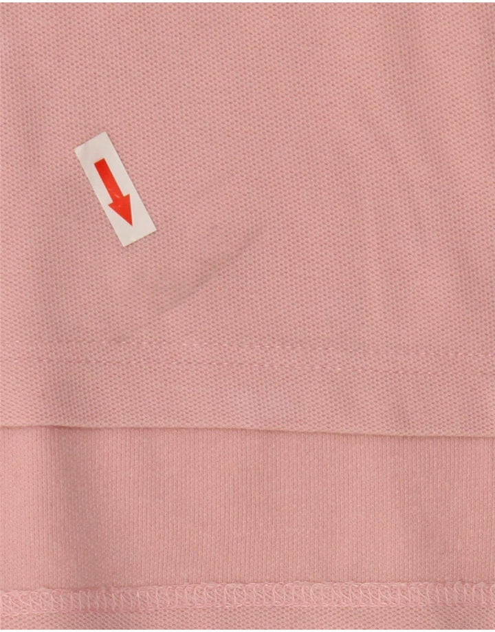 Timberland Herren Poloshirt XL Rosa Baumwolle