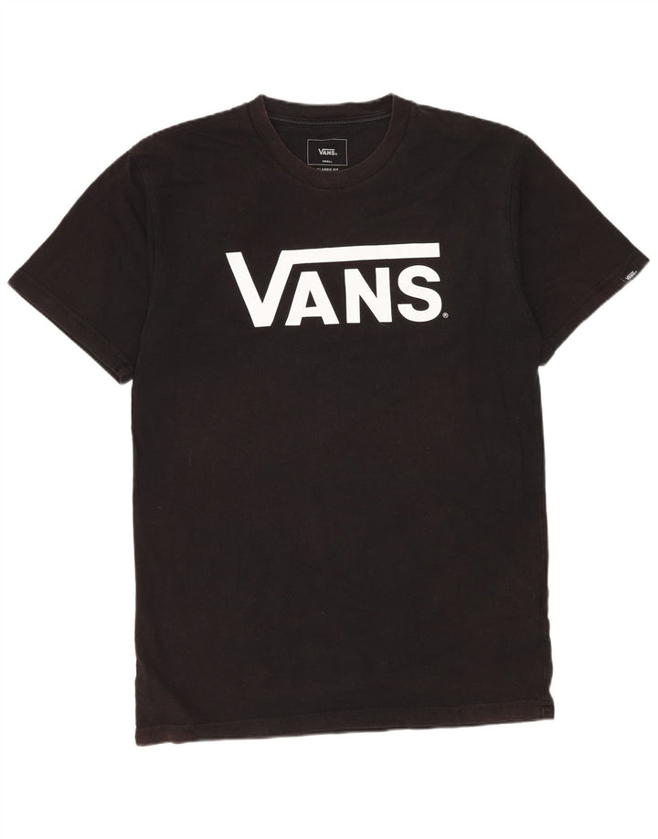 Vans Herren-T-Shirt mit klassischer Passform, Grafik, Größe S, Schwarz, Baumwolle