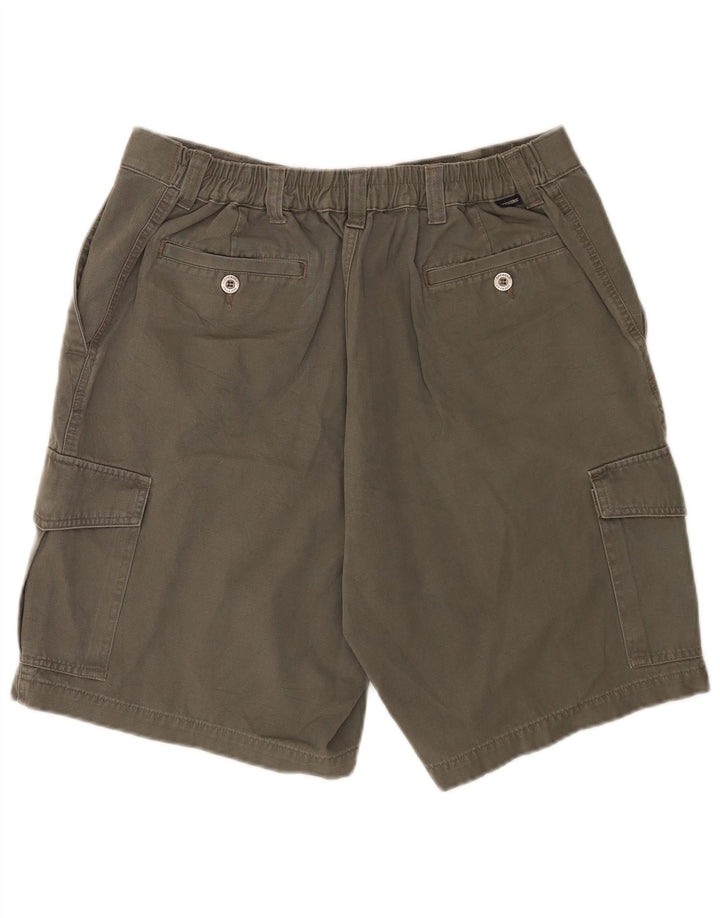 Dockers Herren Khakis Cargo Shorts W40 XL Khaki Baumwolle