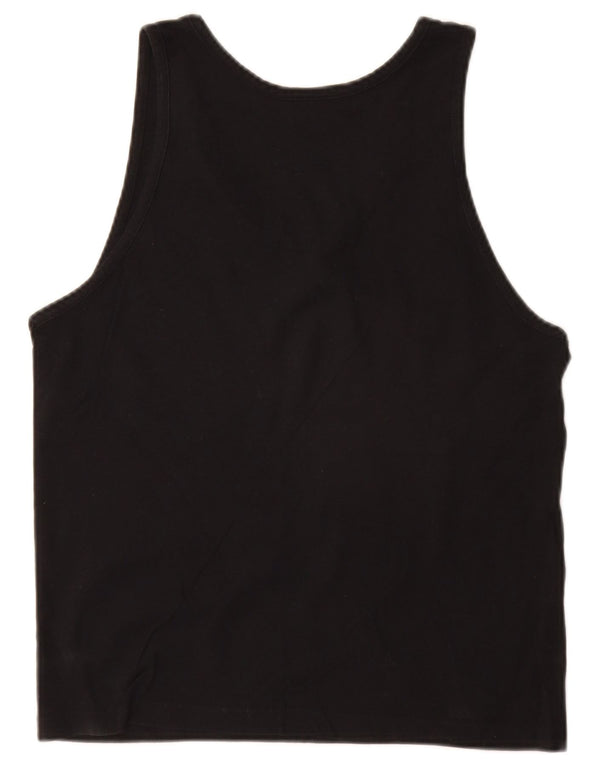 Champion Damen Grafik-Weste-Top, UK 10, Größe S, Schwarz