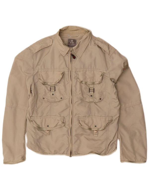 PEUTEREY Herren Utility-Jacke UK 40 Large Beige