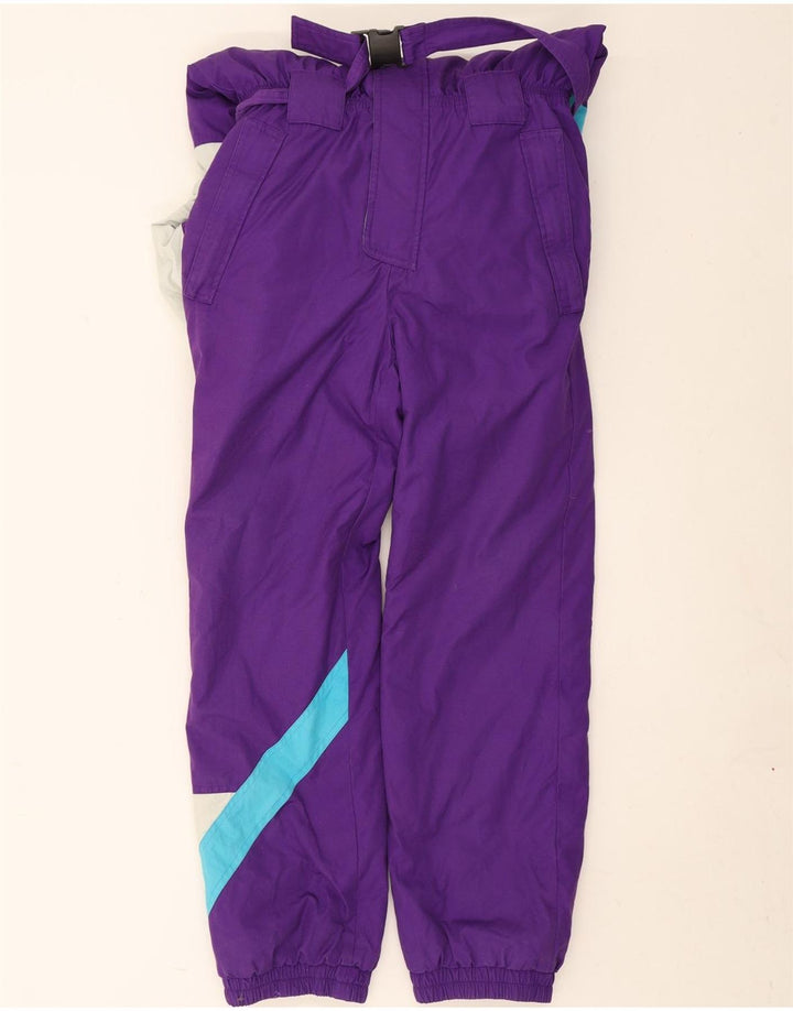 Fila Herren Skioverall IT 46 Small Lila Colourblock Polyester