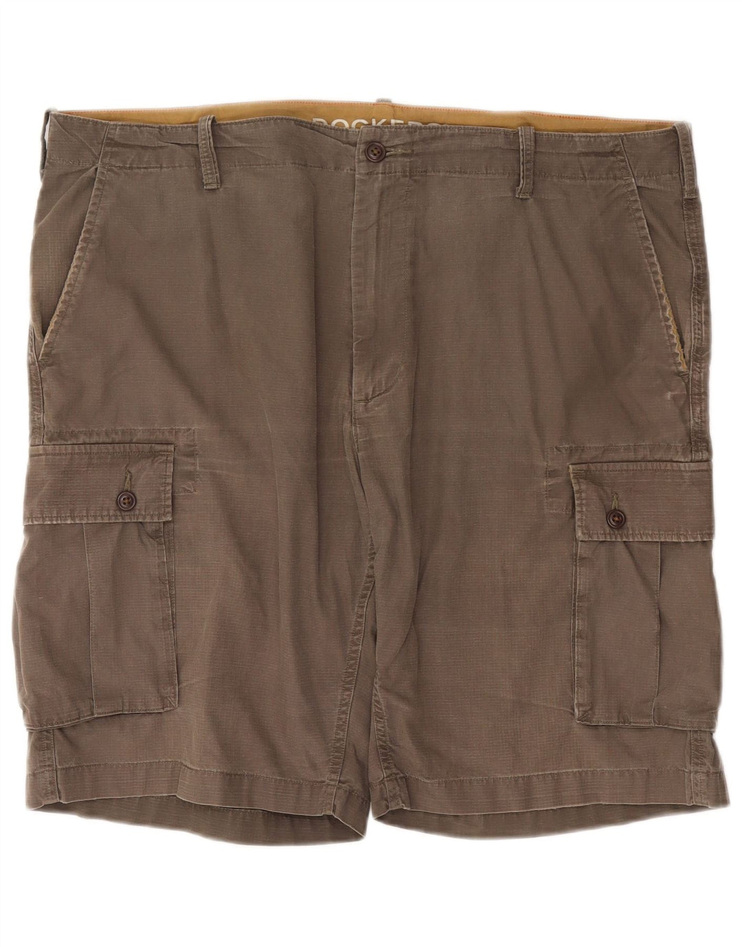 DOCKERS Mens Cargo Shorts W38 XL Brown Cotton