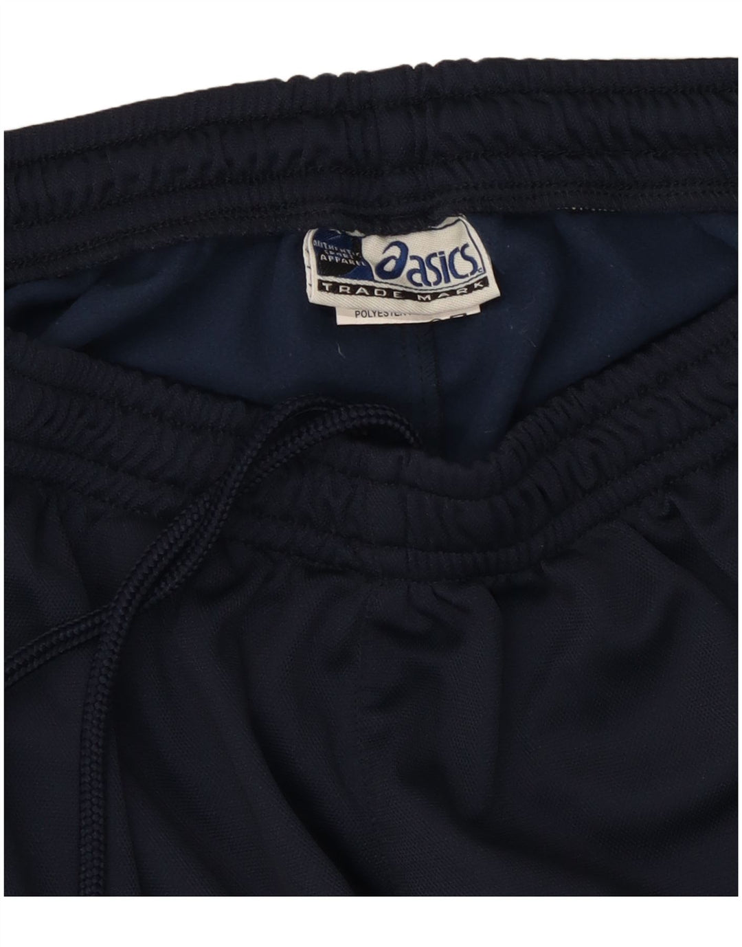 Asics Herren-Trainingshose, groß, marineblau, Farbblock-Polyester