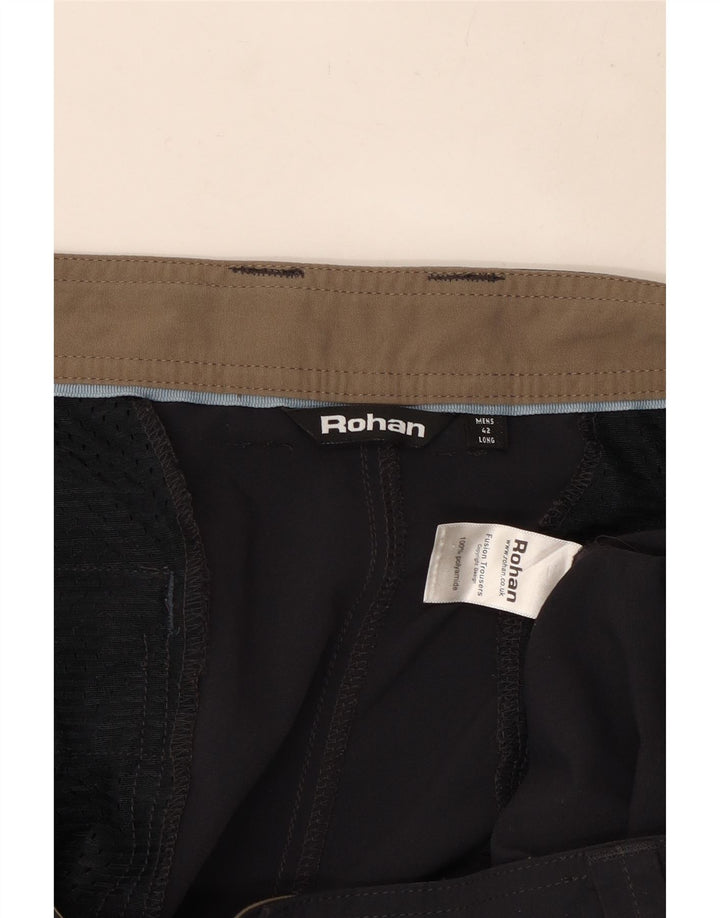 Rohan Herren-Wanderhose W42 L32 Marineblaues Polyamid