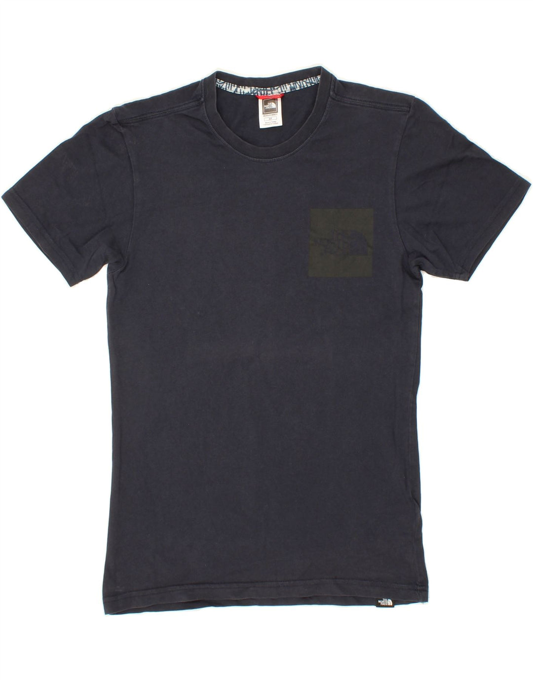 THE NORTH FACE Mens T-Shirt Top Small Navy Blue Cotton Vintage The North Face and Second-Hand The North Face from Messina Hembry 