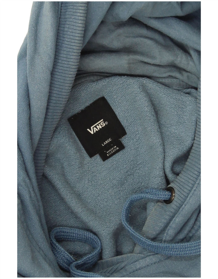 Vans Herren-Kapuzenpullover mit Grafik, groß, aus blauer Baumwolle
