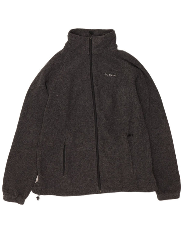 Columbia Damen Fleecejacke UK 16 Large Grau Polyester