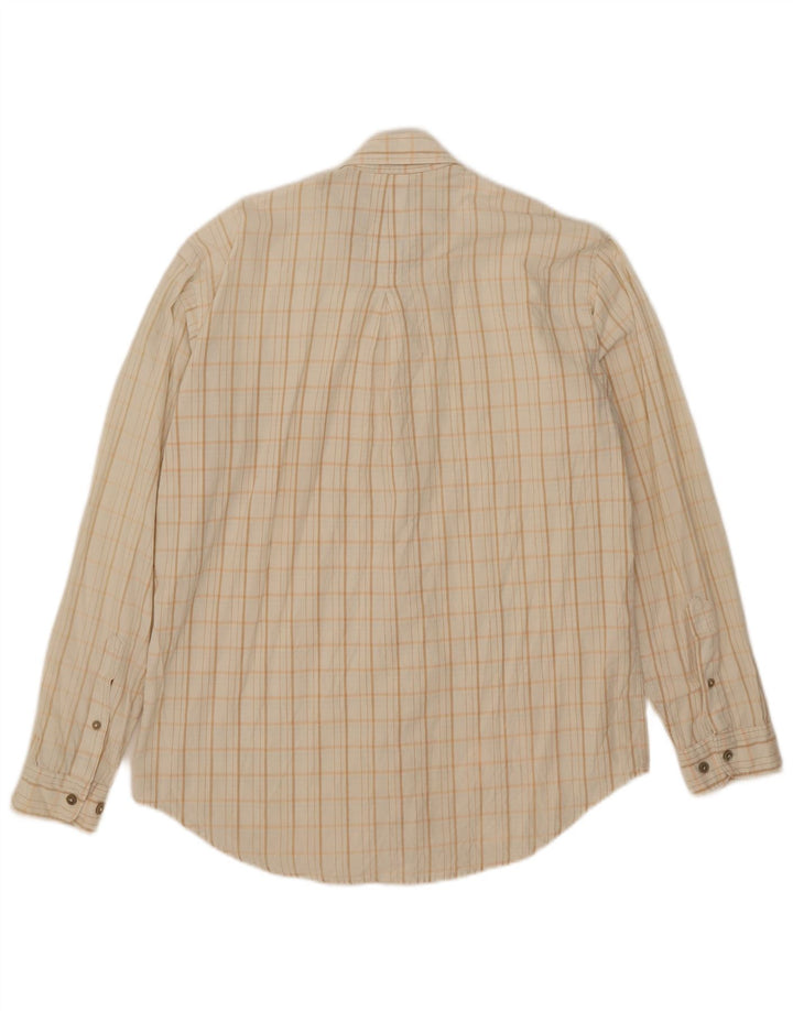 Marlboro Classics Herrenhemd Mittelbeige kariert