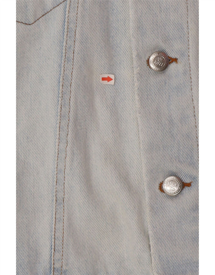 Rifle Womens Übergroße Jeansjacke UK 18 XL Blau