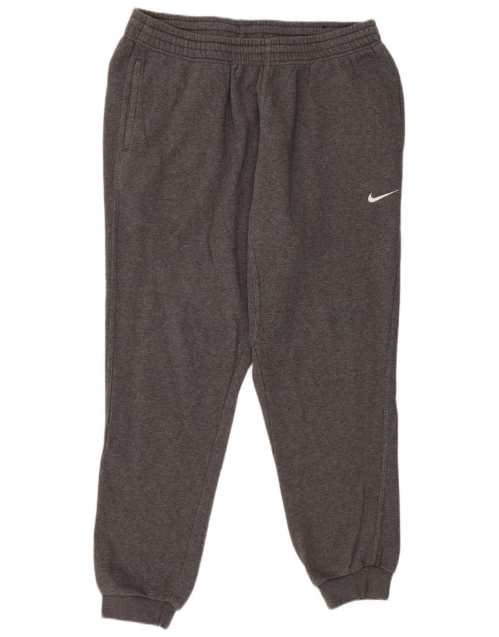 NIKE Herren-Trainingshose, Jogginghose, 2XL, graue Baumwolle