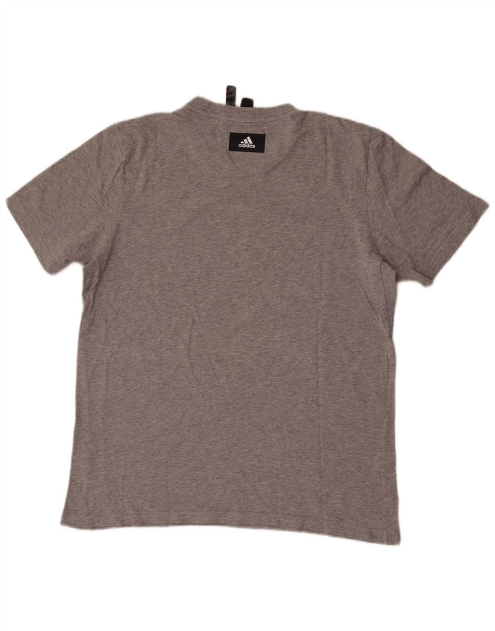 Adidas Herren Graphic T-Shirt Top Mittelgrau