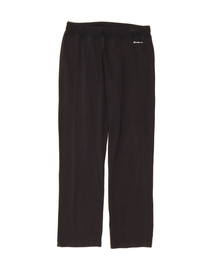 CHAMPION Womens Tracksuit Trousers UK 10 Small Black Vintage Champion and Second-Hand Champion from Messina Hembry 