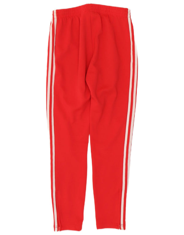 Adidas Trainingshose für Damen, UK 10, Größe S, Rot, Polyester