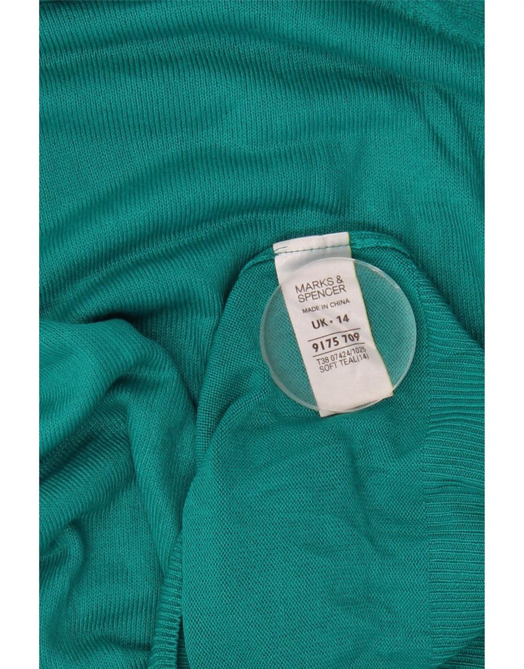 Marks & Spencer Rollkragenpullover für Damen, Gr. 14, Mittelgrün