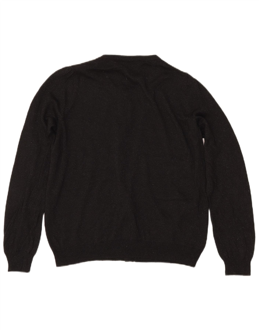 MARKS & SPENCER Damen-Cardigan-Pullover UK 14 Mittelschwarz gefleckt