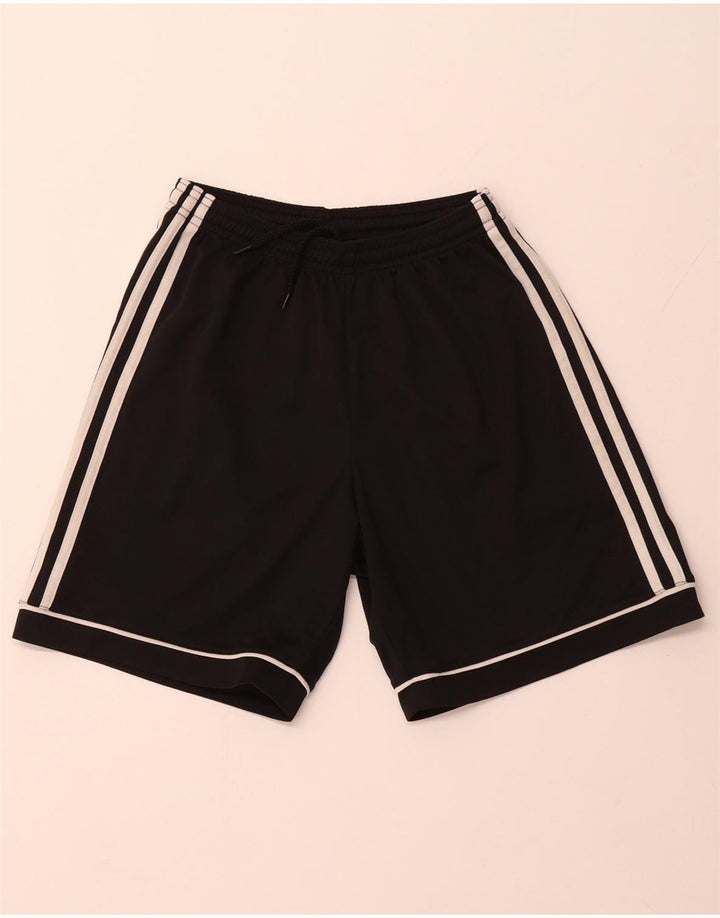 ADIDAS Damen Aeroready Sport Shorts UK 10 Small Schwarz Polyester