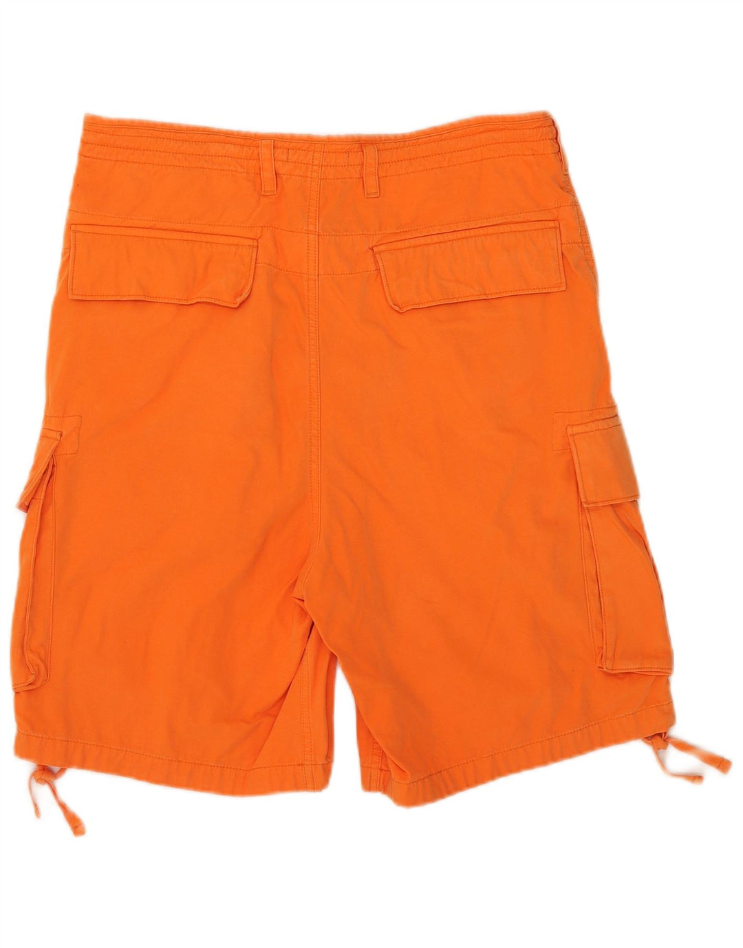 French Connection Herren-Cargoshorts W32 Mittelorange Baumwolle