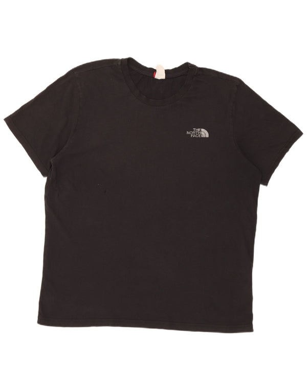 The North Face Herren T-Shirt Top Large Schwarz Baumwolle
