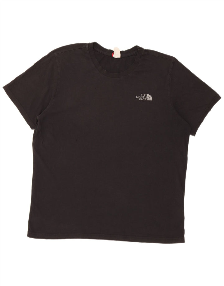 The North Face Herren T-Shirt Top Large Schwarz Baumwolle