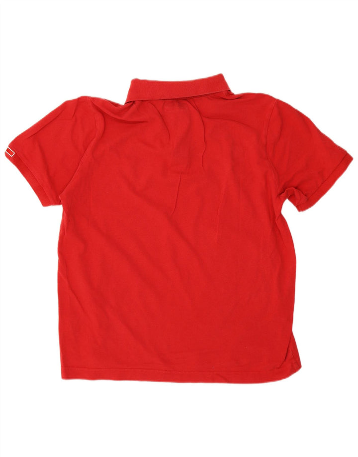 Kappa Herren-Poloshirt, große rote Baumwolle