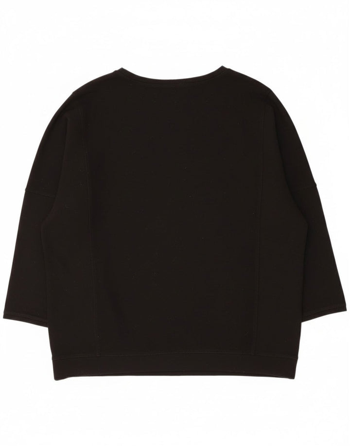 Zara Damen-Sweatshirt in Übergröße, Gr. 10, Größe S, Schwarz