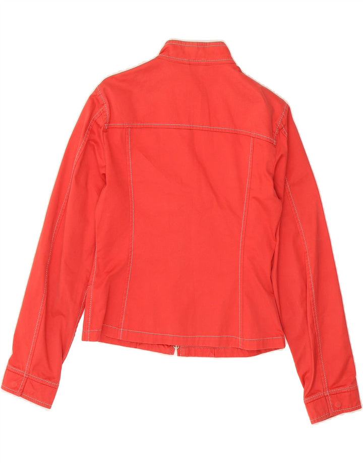 FAY Womens Utility Jacket UK 12 Medium Red Vintage Fay and Second-Hand Fay from Messina Hembry 
