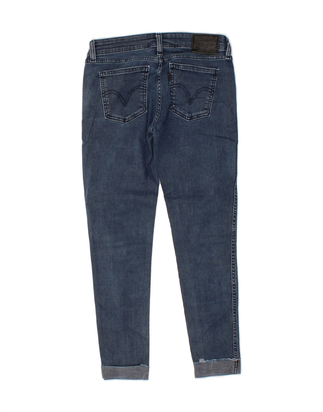 LEVI'S Womens Slim Jeans W26 L26 Blue Cotton Vintage Levi's and Second-Hand Levi's from Messina Hembry 