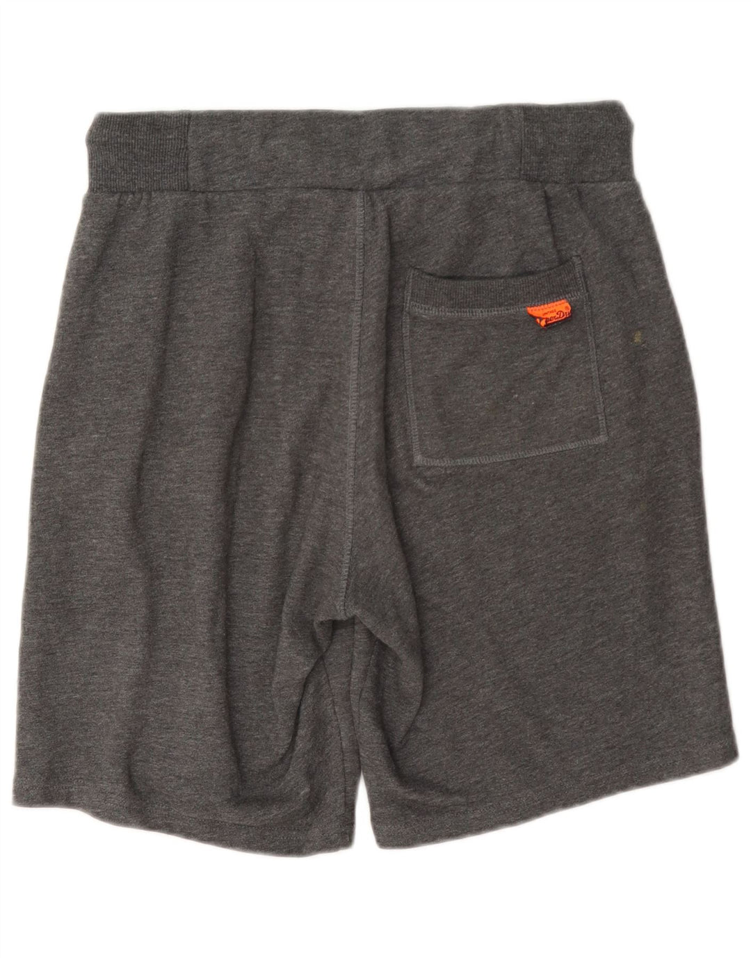 Superdry Herren-Sportshorts mit Grafik, Größe S, Grau, Baumwolle