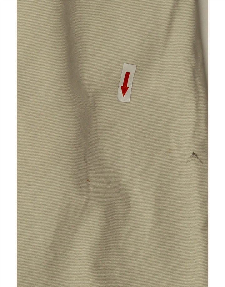 Marks & Spencer Herren Pegged Chino Shorts W38 XL Beige Baumwolle