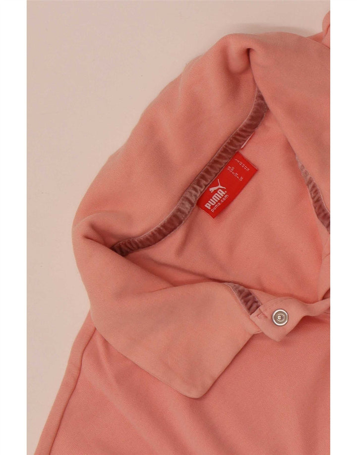 Puma Damen Poloshirt UK 14 Large Pink