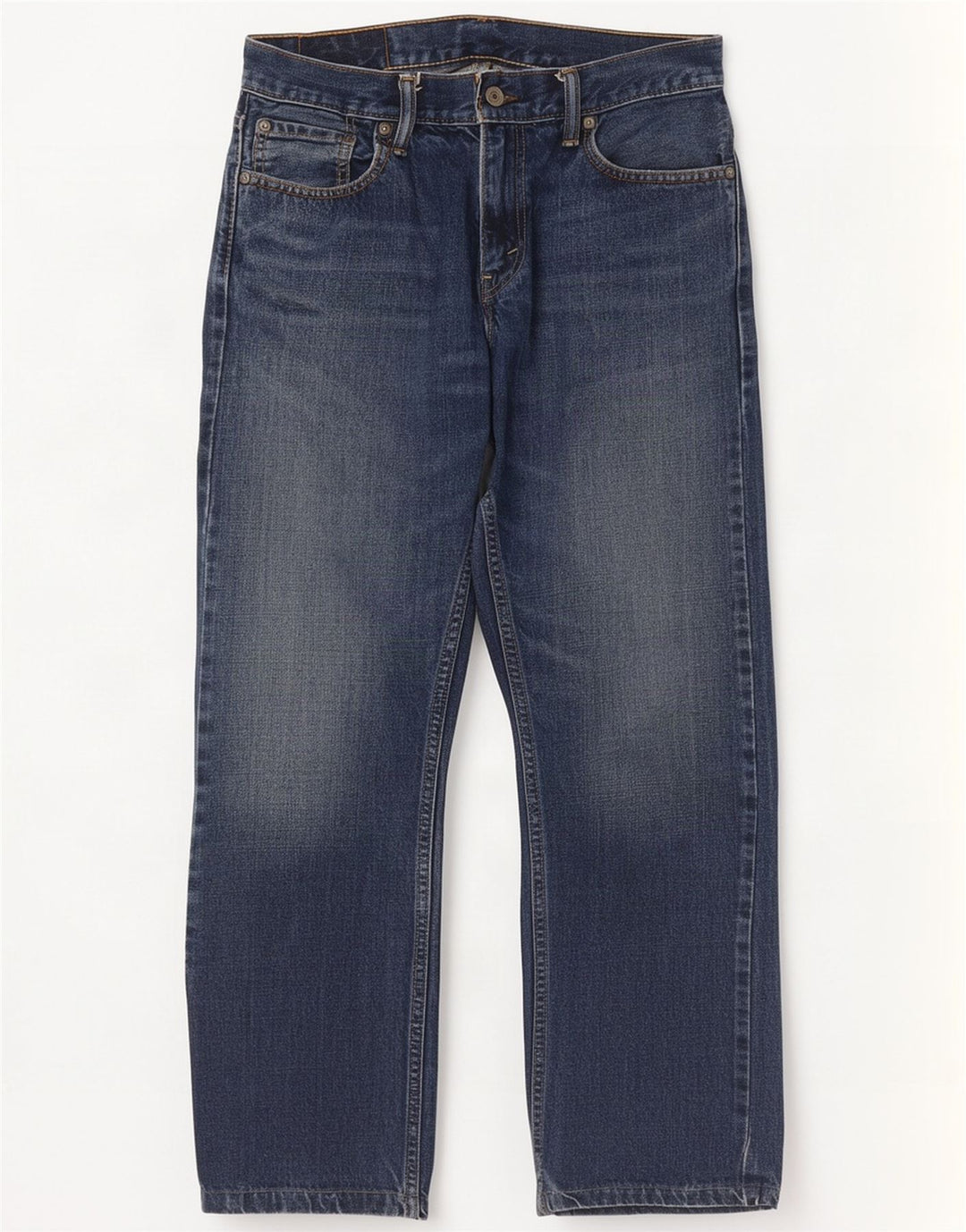 Levi's Herren 514 Straight Jeans W30 L30 Blaue Baumwolle