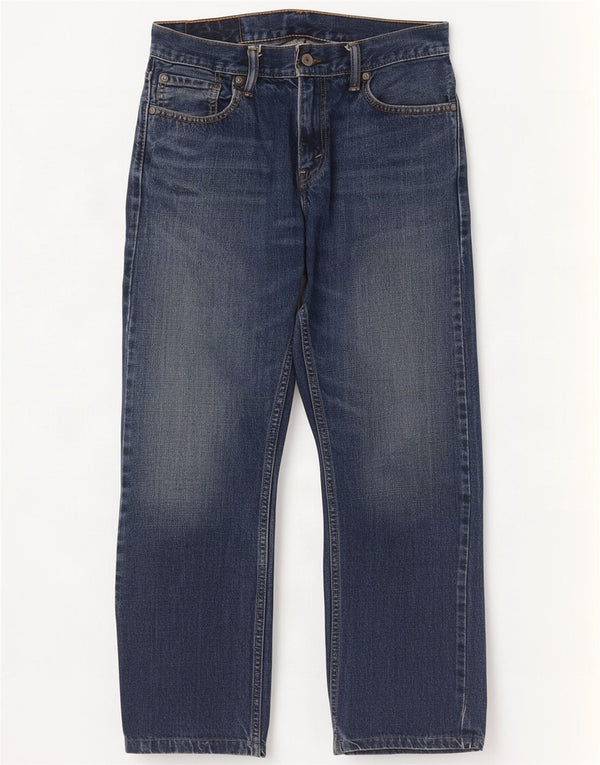 Levi's Herren 514 Straight Jeans W30 L30 Blaue Baumwolle