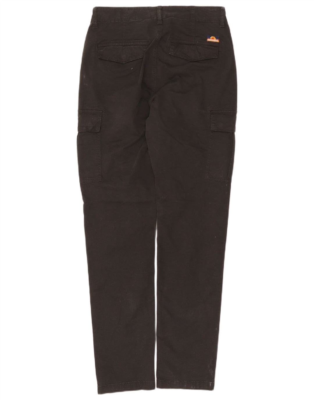 Superdry Slim Cargo-Hose für Herren, W28, L32, schwarze Baumwolle
