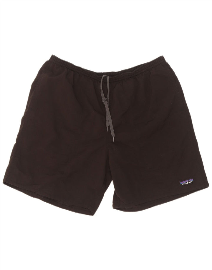 Patagonia Herren-Badeshorts, groß, aus schwarzem Nylon