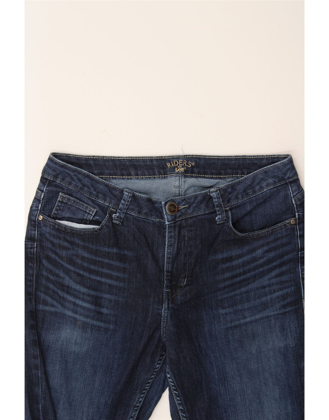 LEE Womens Raiders Slim Jeans W30 L29 Navy Blue Vintage Lee and Second-Hand Lee from Messina Hembry 