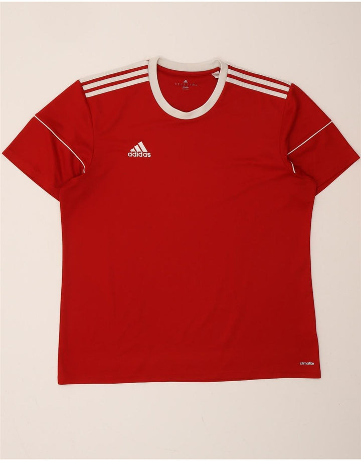 ADIDAS Herren Climalite T-Shirt Top XL Rot