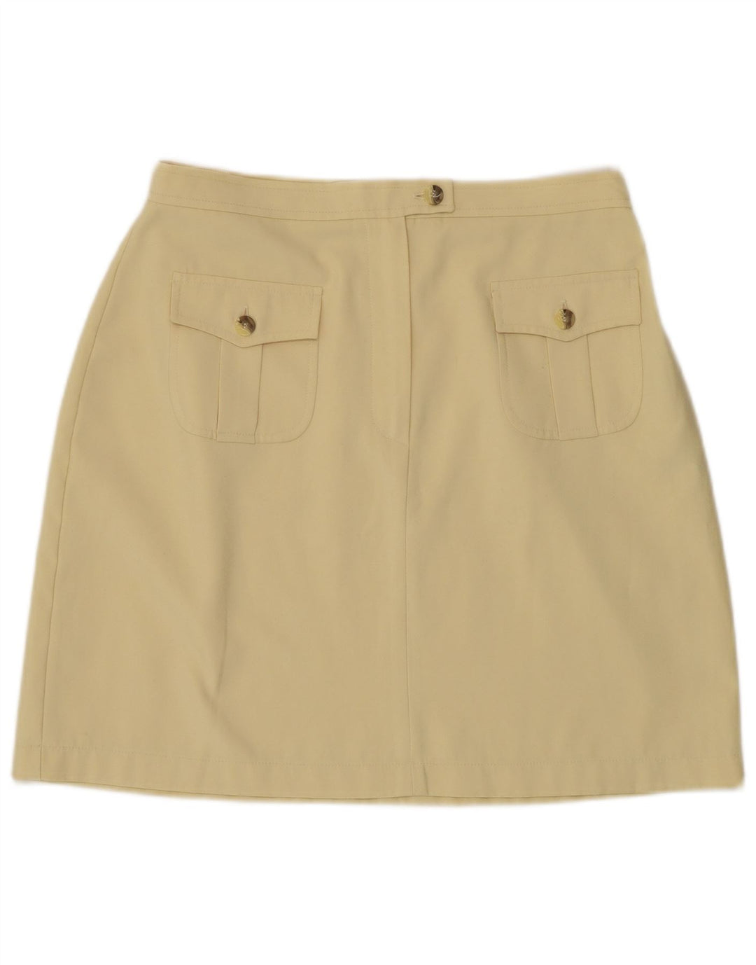 Zabaione Damen Minirock EU 40 Medium W30 Gelb