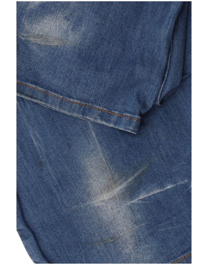Guess Bootcut-Jeans für Damen, W30, L30, blaue Baumwolle