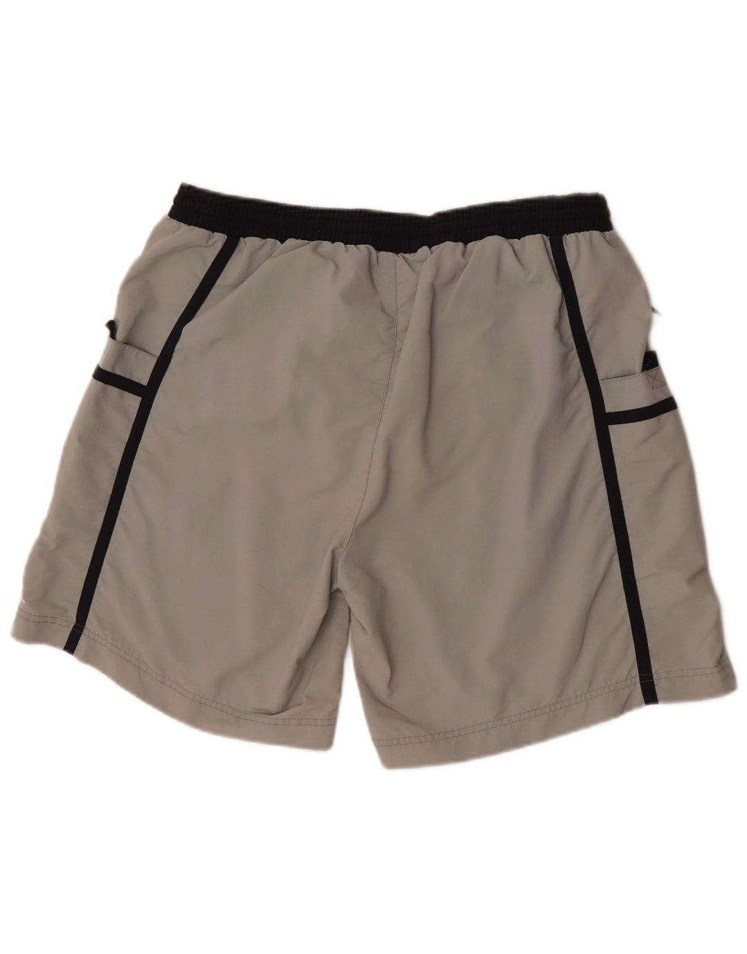 Kappa Herren Badeshorts 2XL Graues Colourblock-Nylon