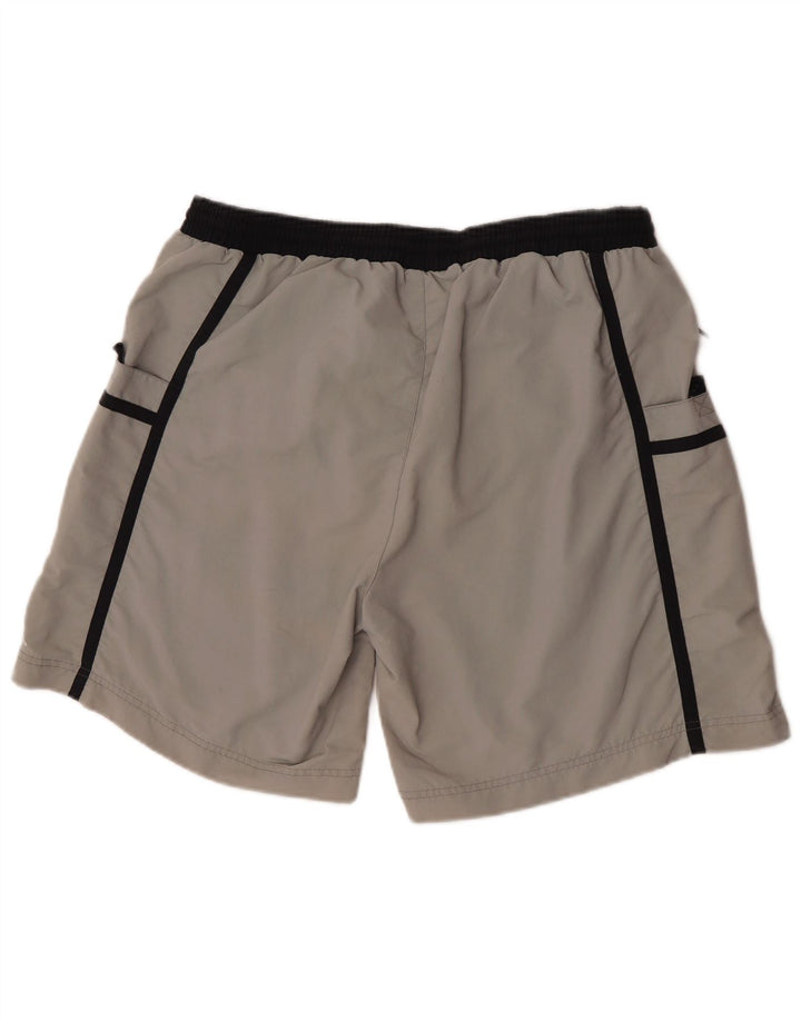 Kappa Herren Badeshorts 2XL Graues Colourblock-Nylon