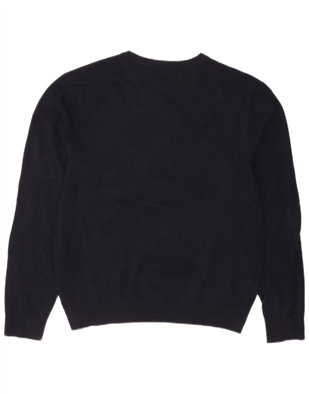 Gant Herren-Pullover mit U-Boot-Ausschnitt, XL, marineblaue Wolle