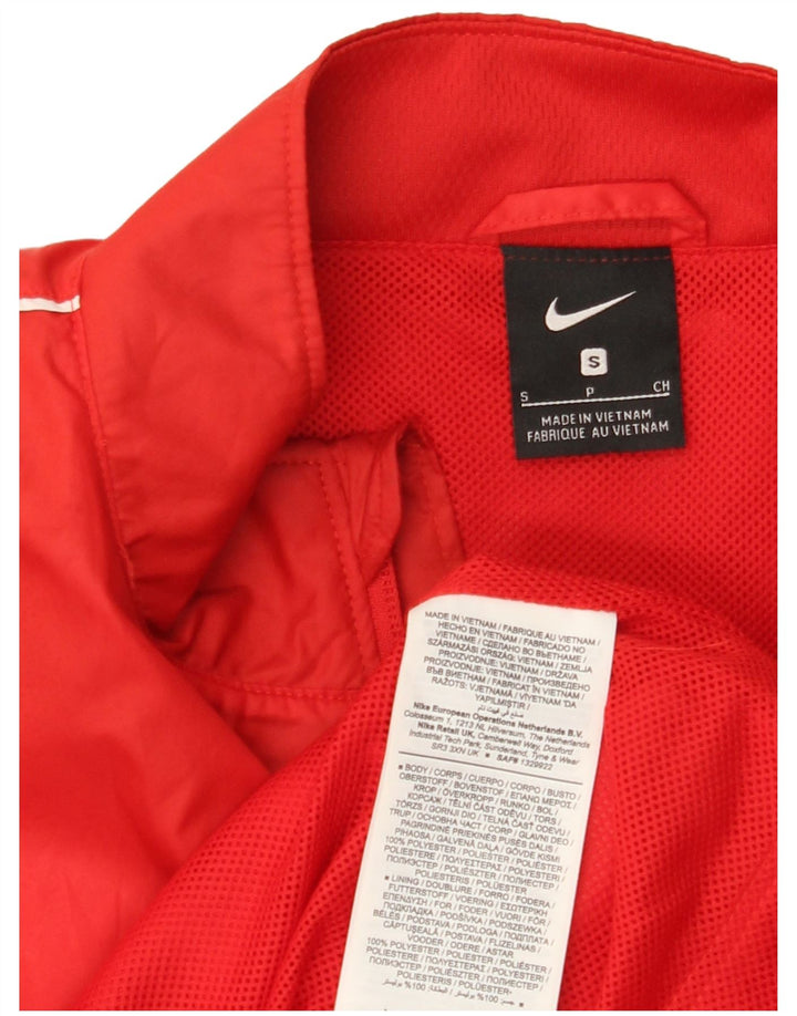 NIKE Herren-Trainingsanzugoberteil, Jacke, Größe S, Rot