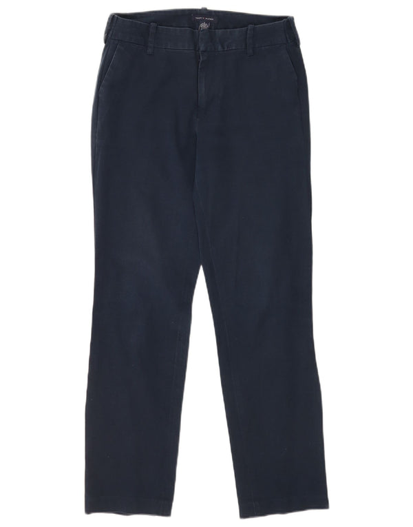 Tommy Hilfiger Damen gerade Chino-Hose US 6 Medium W26 L27 Marineblau