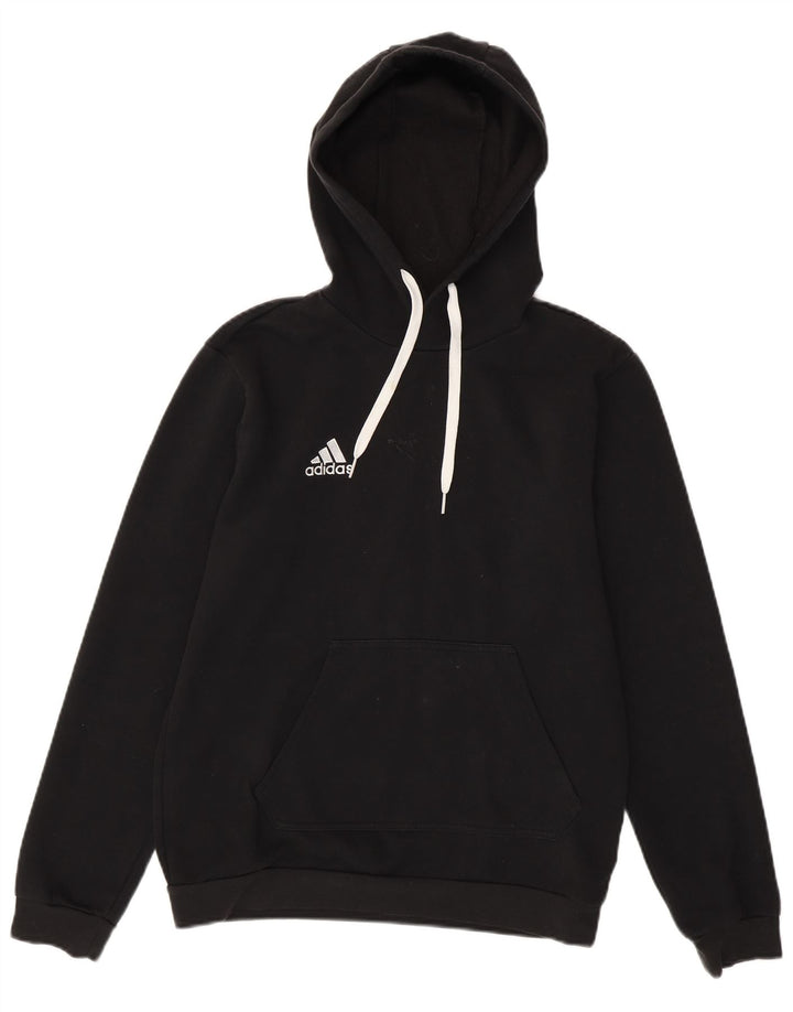 ADIDAS Herren Kapuzenpullover Small Schwarz Baumwolle